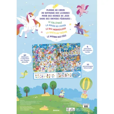 Cherche et trouve - Royaume Licorne