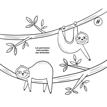 50 Coloriages relaxants nature