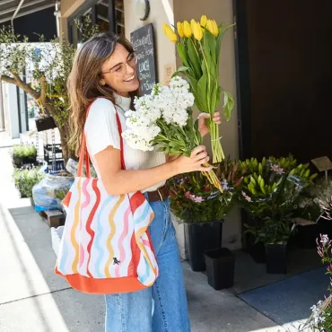 Tote bag - Squiggle Face