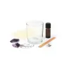 Kit bougie DIY Lithothérapie - Amethyste serénité