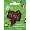 Ecusson brodé thermocollant - Peace