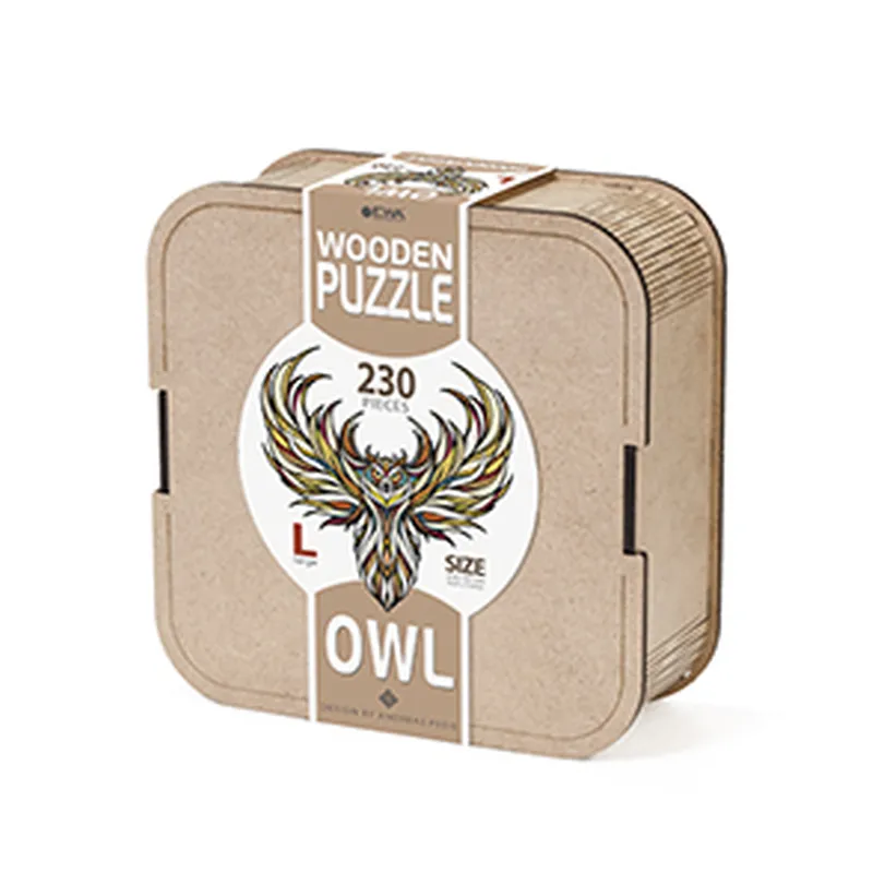 Puzzle - Hibou grand format - EWA