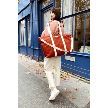 Sac cabas Jean Terracotta