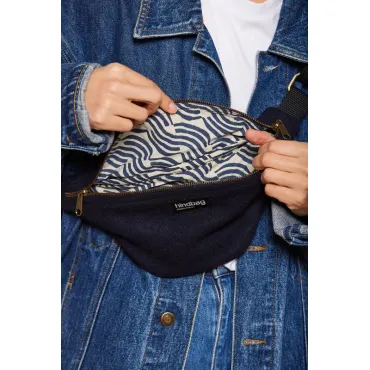 Sac banane Olivia Navy