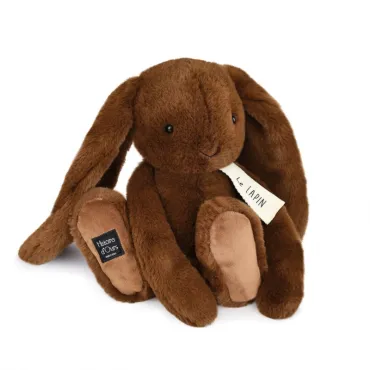 Peluche lapin - marron...