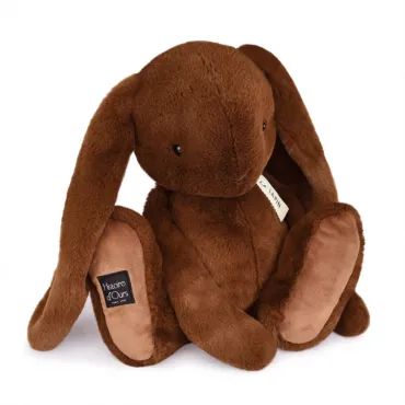 Peluche lapin - marron...