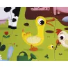 Puzzle Tactile de la Ferme 20 pièces