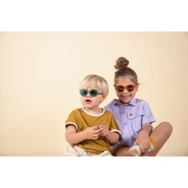 Lunettes de soleil LION 2-4 ans - Terre de Sienne