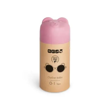 Lunettes de soleil OURSON 0-1 an - Rose Pâle