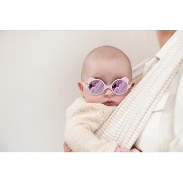 Lunettes de soleil OURSON 0-1 an - Rose Pâle