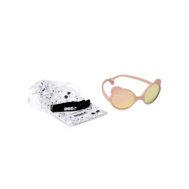 Lunettes de soleil OURSON 0-1 an - Rose pêche