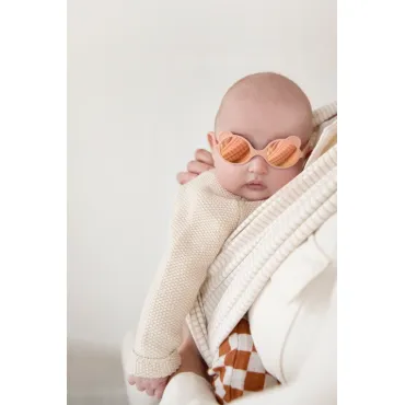 Lunettes de soleil OURSON 0-1 an - Rose pêche