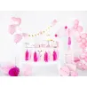 Ballon Mylar Coeur - It's a girl - Rose vif