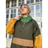 Poncho Kaki - 3-6 ans