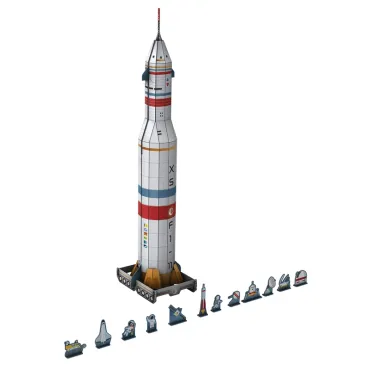 La fusée spatiale 3D