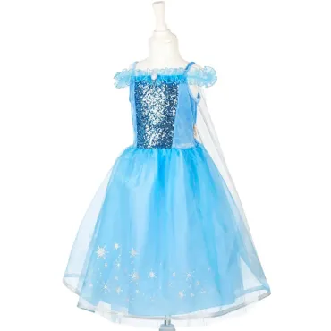 Princesse des neiges robe - 5-7 ans