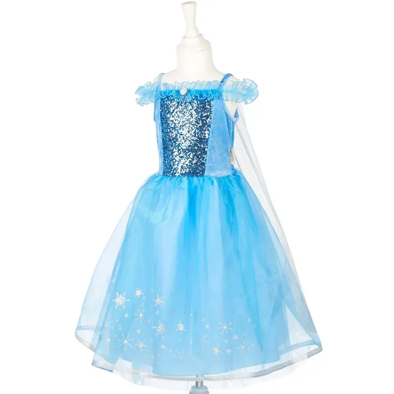 Princesse des neiges robe - 5-7 ans