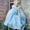 Princesse des neiges robe - 5-7 ans