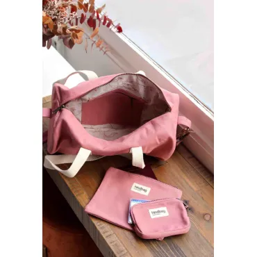 Sac polochon Mini Simon Rose blush