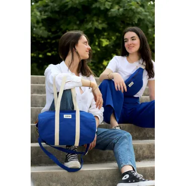 Sac polochon Mini Simon Bleu électrique
