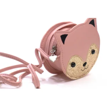 Sac bandoulière enfant - Gaspard Rose