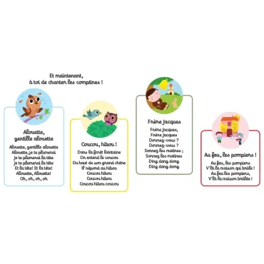 Kididoc - Mes premières comptines sonores et animées