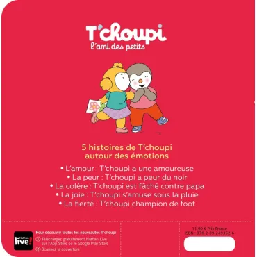 5 histoires de T'choupi - A la découverte des émotions