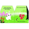 Cache-cache petit lapin - Livre matière