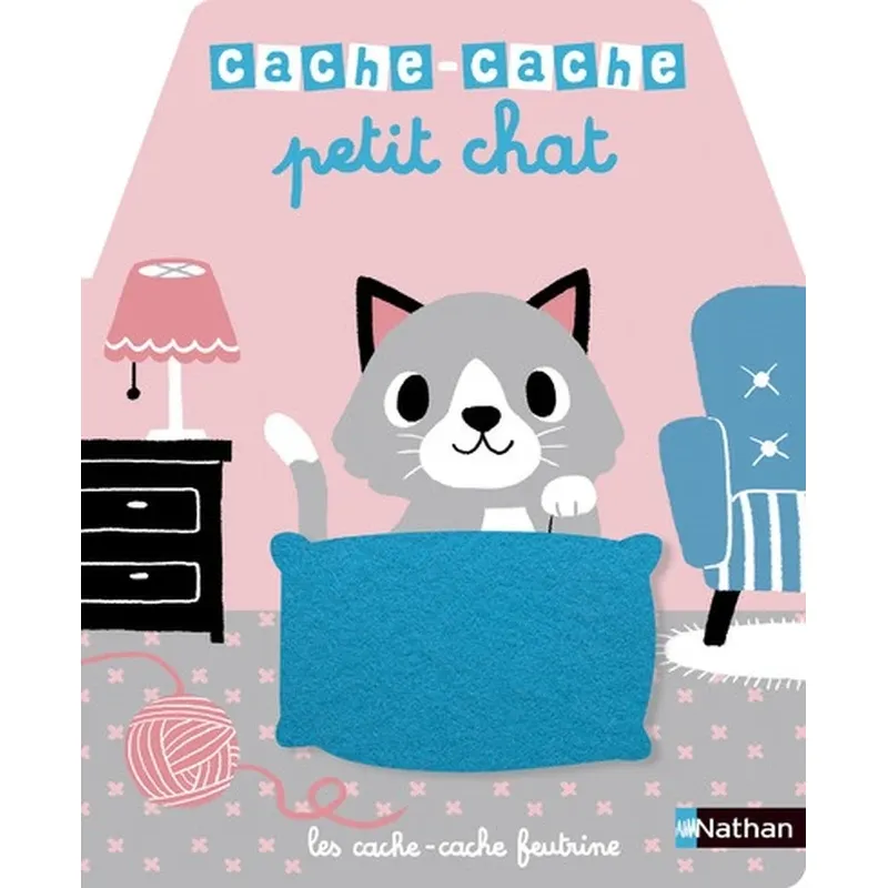 Cache-cache petit chat - Livre matière