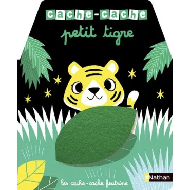 Cache-cache petit tigre - Livre matière
