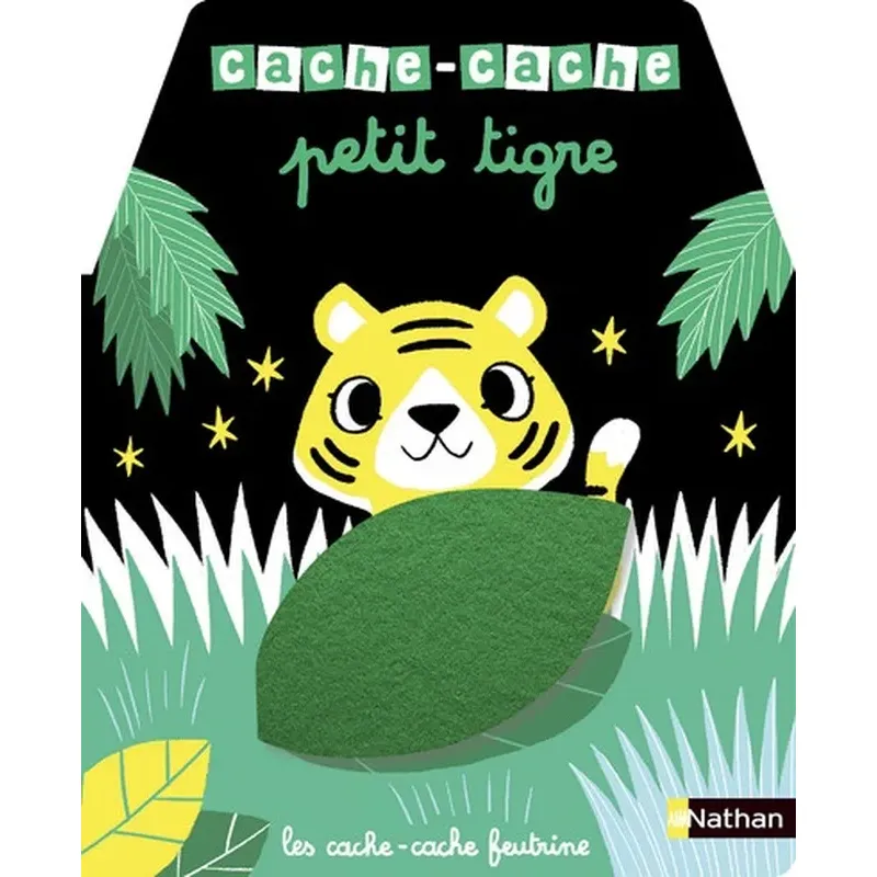 Cache-cache petit tigre - Livre matière
