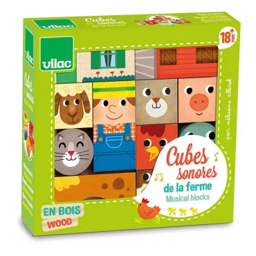 Cubes sonores de la ferme