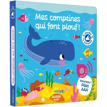 Mes comptines qui font plouf !