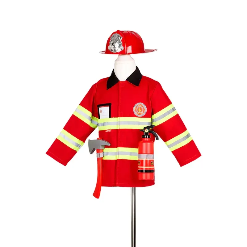 Déguisement de pompier avec accessoires - 4-7 ans
