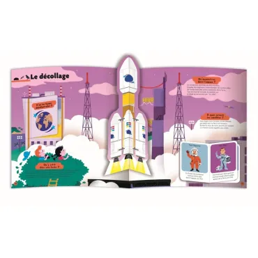 Le grand Kididoc de l'espace - Grand livre pop-up