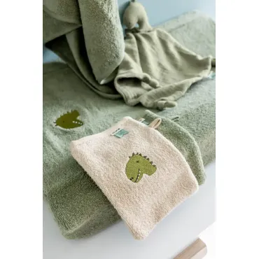 Gants de toilette 2-pack - Dino