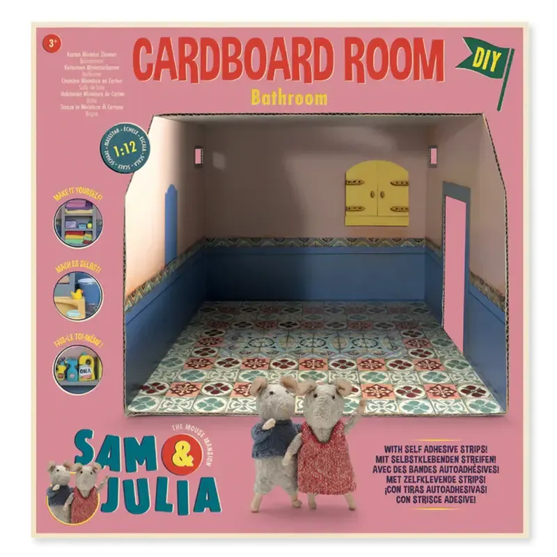 Pièce en carton - Salle de Bain