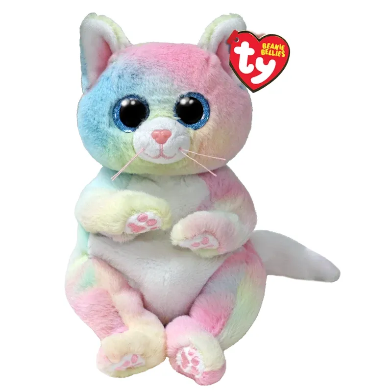 Beanie Bellies - Peluche Jenni le chaton - Small