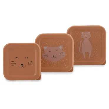 Boîtes à goûter - 3 pièces - Mrs. Cat
