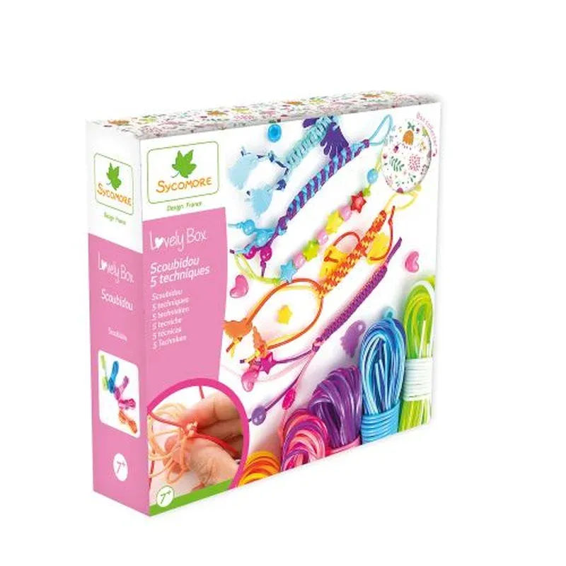 Lovely Box - 5 Techniques de scoubidou