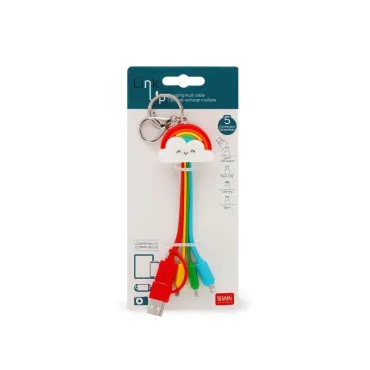 Câble de recharge multiple - Rainbow