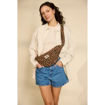 Sac Banane - Sasha Leopard Cannelle