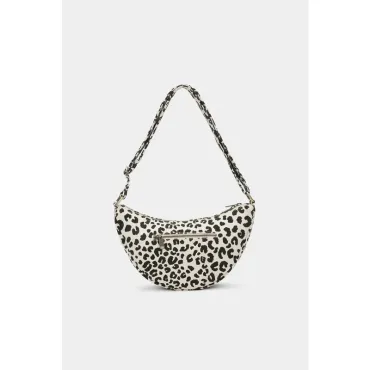 Sac Banane - Andrea Leopard Ecru