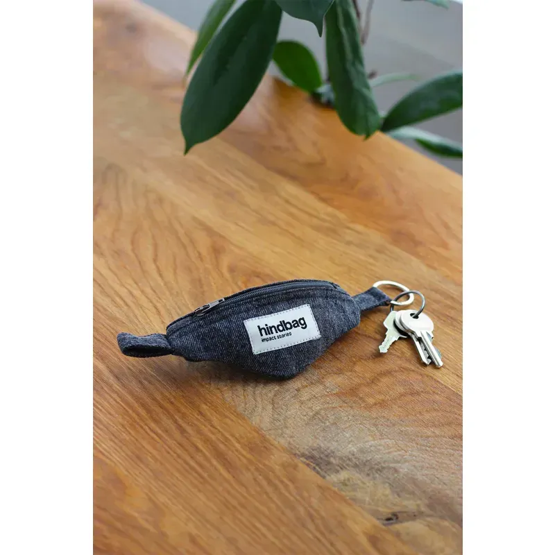 Porte-cles Banane - Côme Denim Gris