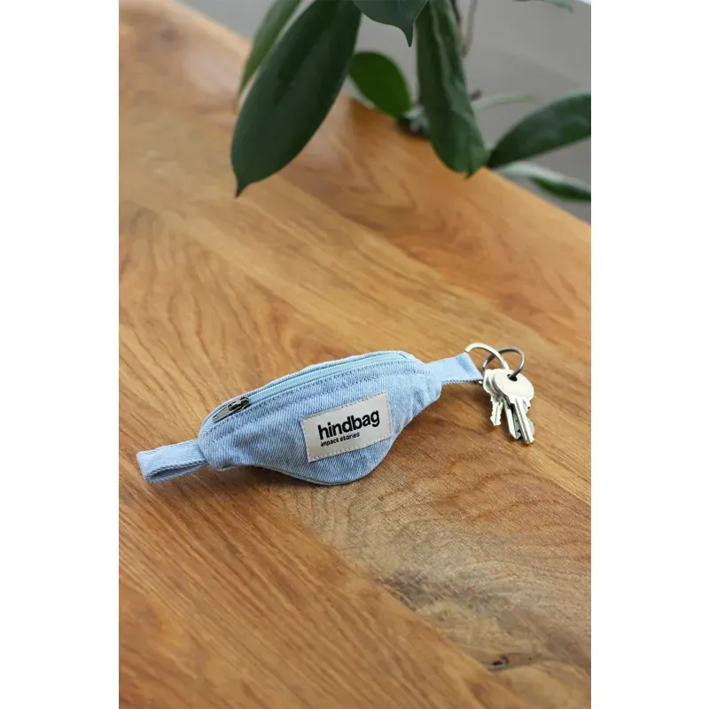 Porte-cles Banane - Côme Denim Bleu