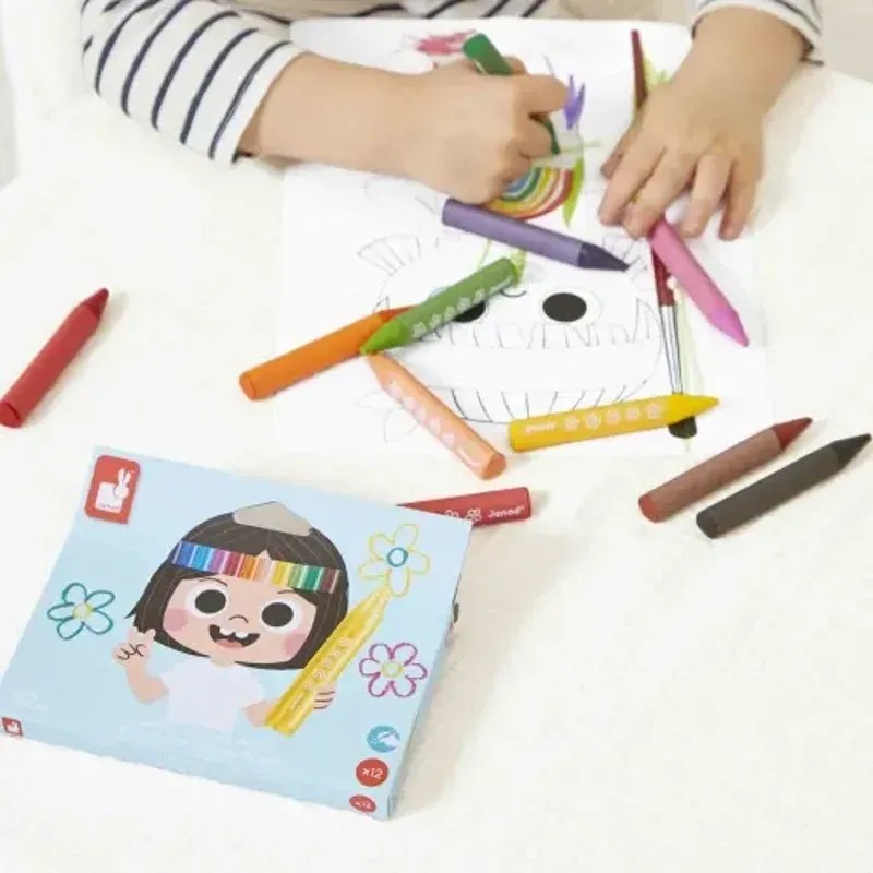 Crayons de cire x12