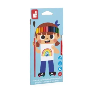 Crayons aquarellables x12