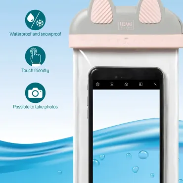 Étui Imperméable Pour Smartphone - Kitty