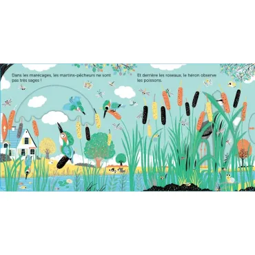 Promenade au bord de la rivière - livre animé