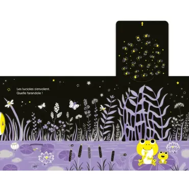 Promenade sous les étoiles - livre d'éveil animé